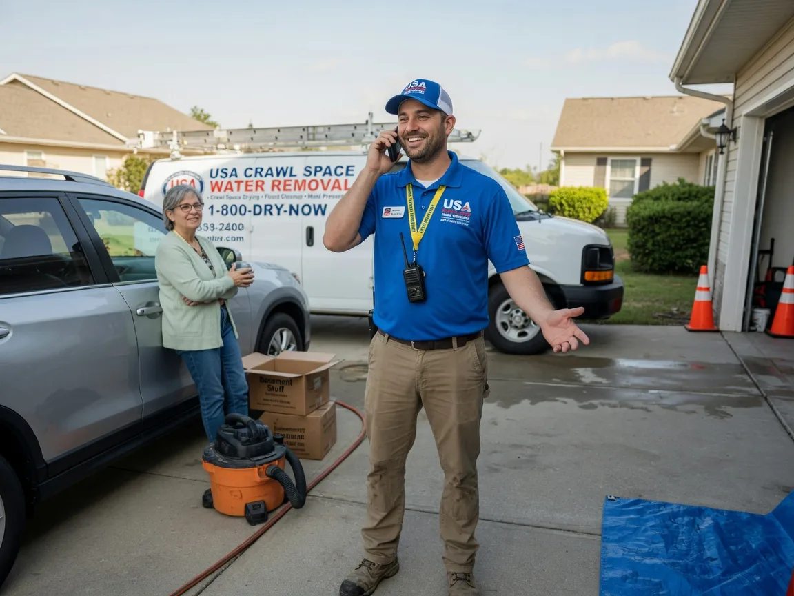 Crawl Space Water Removal Yale, OK FAQs